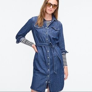 JCrew | Sz 00 Denim Dress ASO Meghan Markle